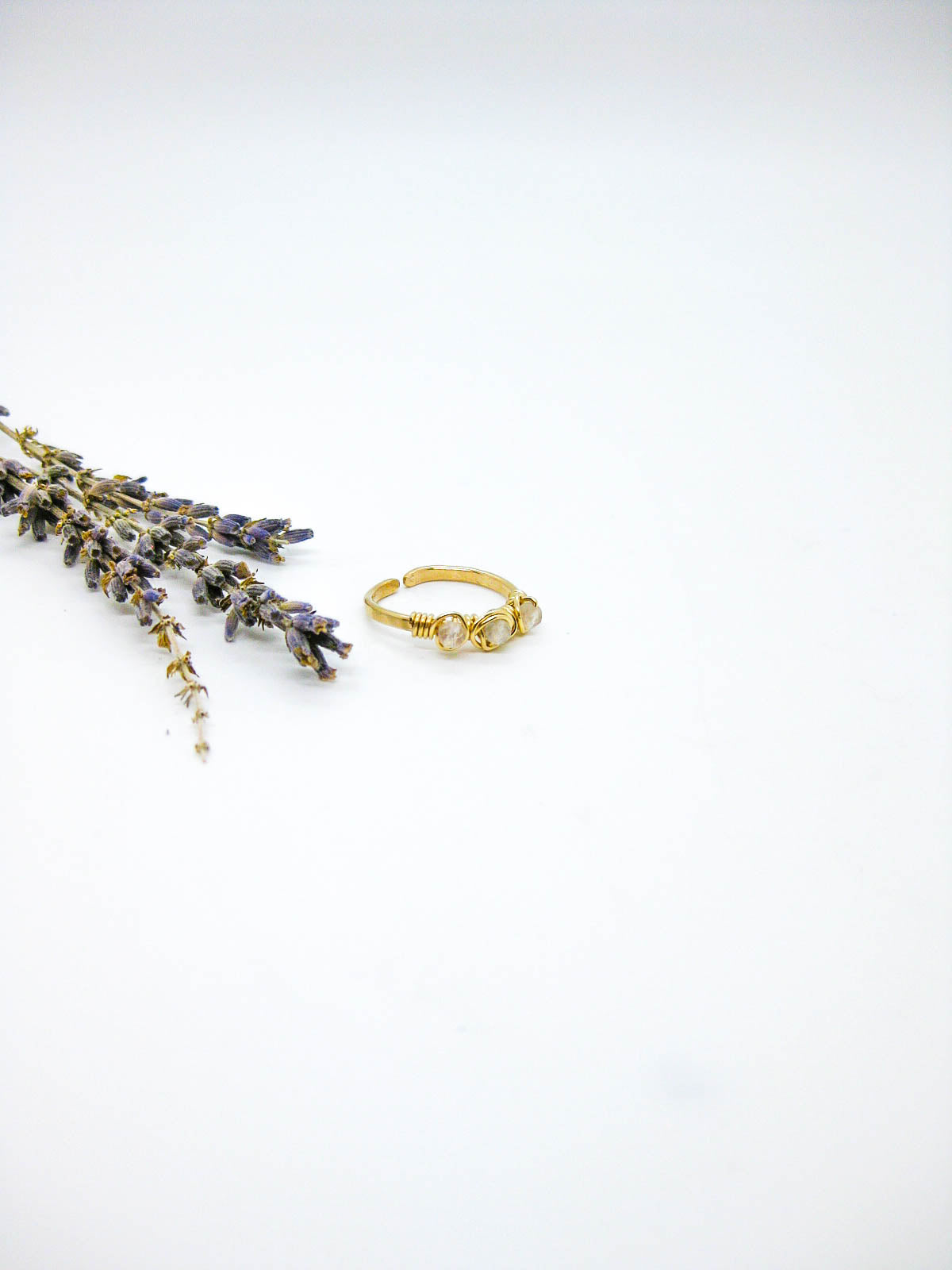Hyacinth: Rose Quartz Ring