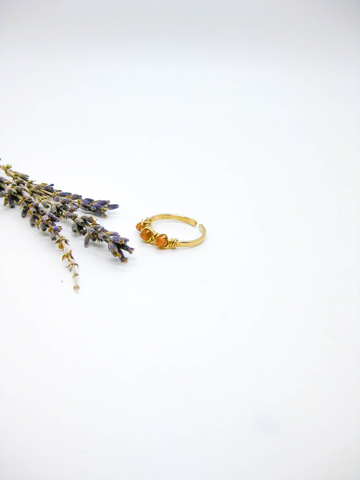 Hyacinth: Sunstone Ring
