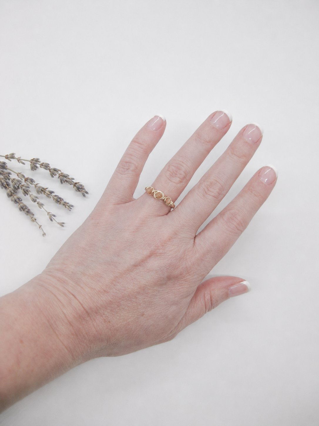 Hyacinth: Sunstone Ring