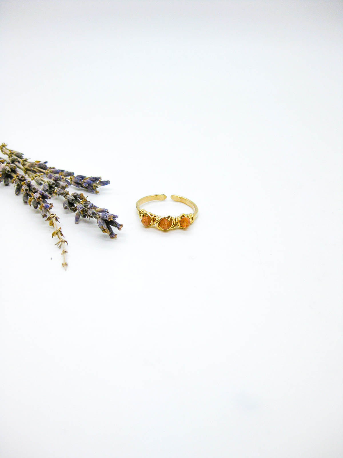 Hyacinth: Sunstone Ring