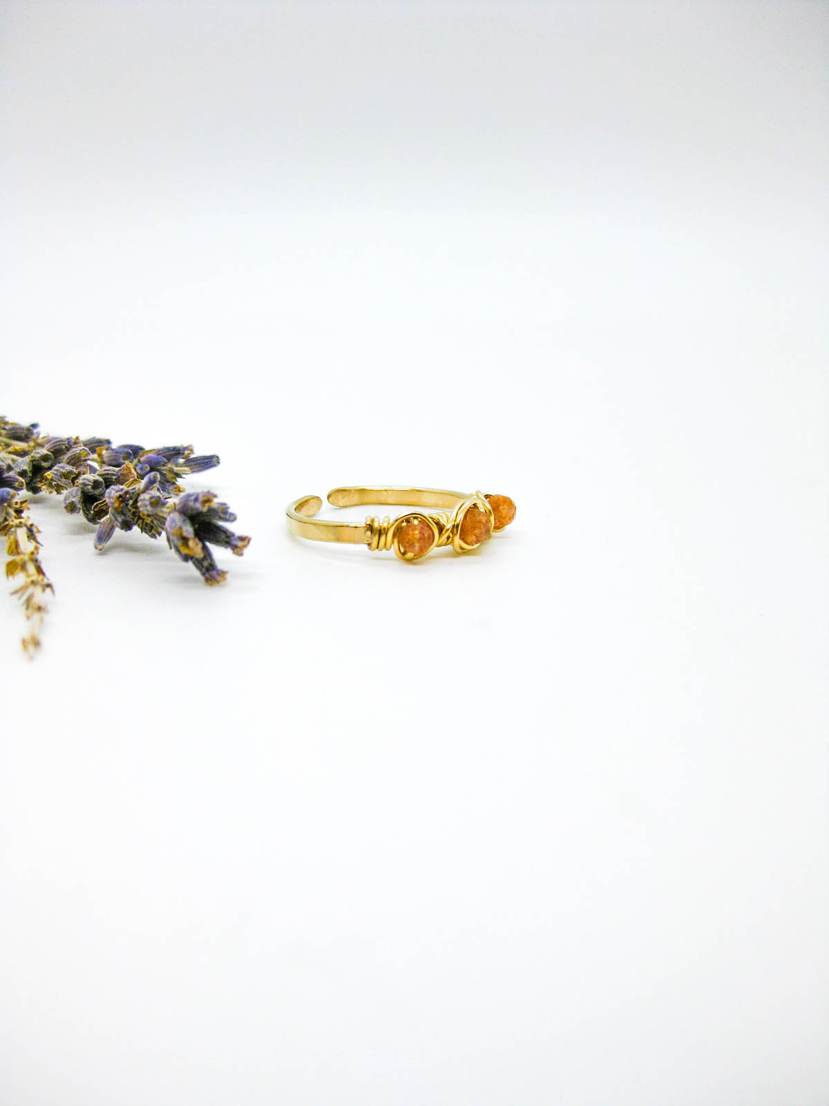 Hyacinth: Sunstone Ring