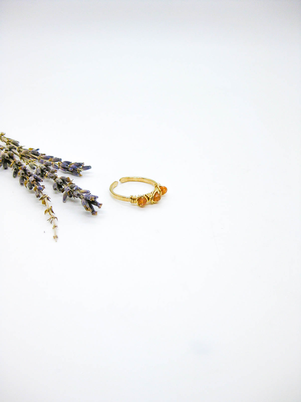 Hyacinth: Sunstone Ring