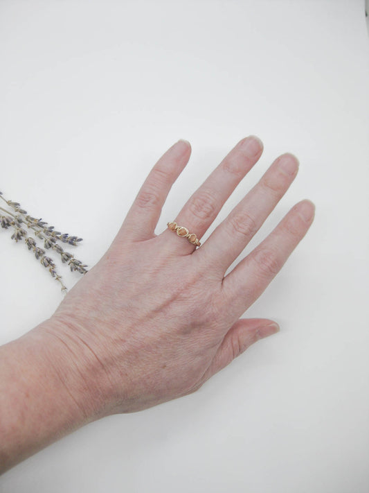 Hyacinth: Sunstone Ring