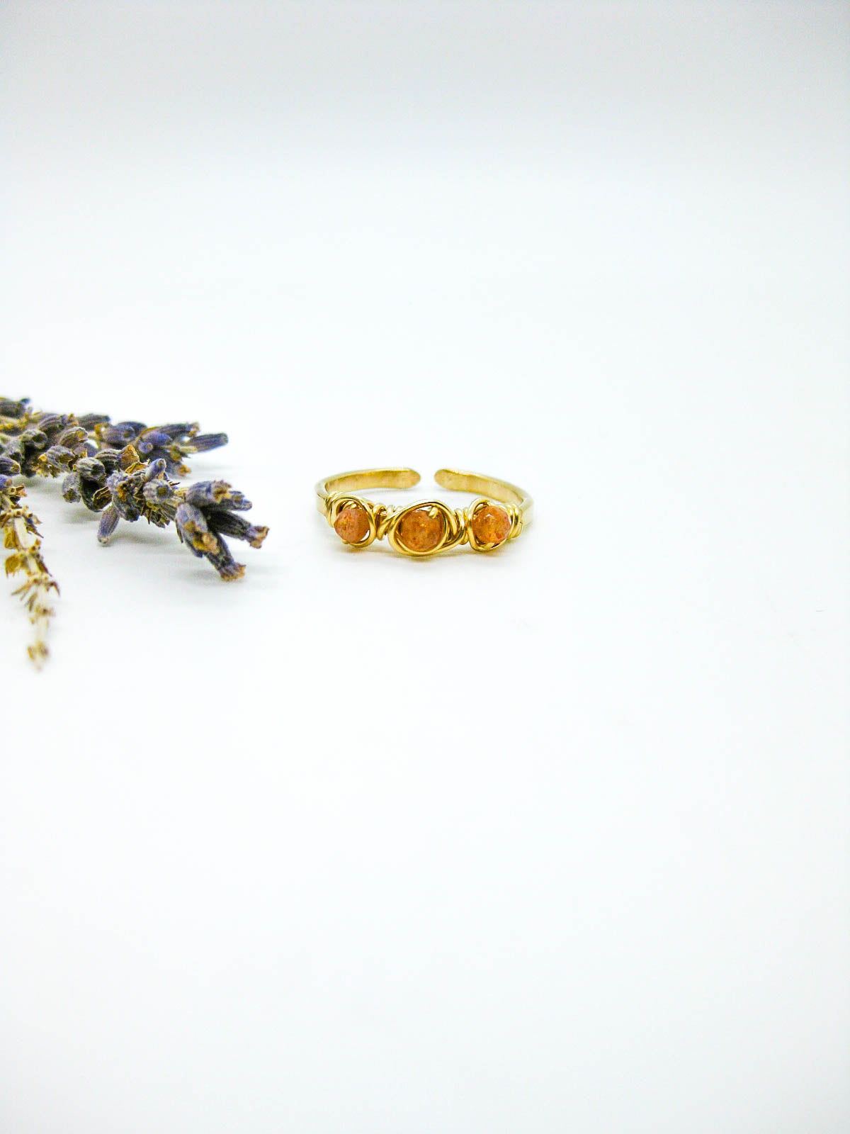 Hyacinth: Sunstone Ring