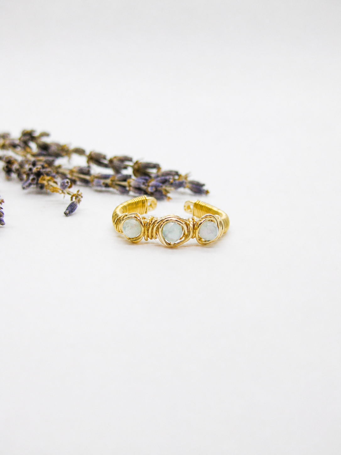 Hyacinth: Wire Wrapped Ring