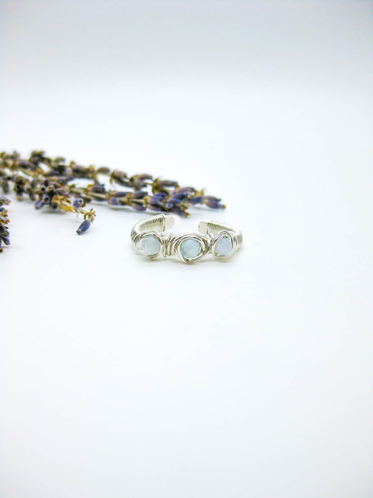 Hyacinth: Wire Wrapped Ring