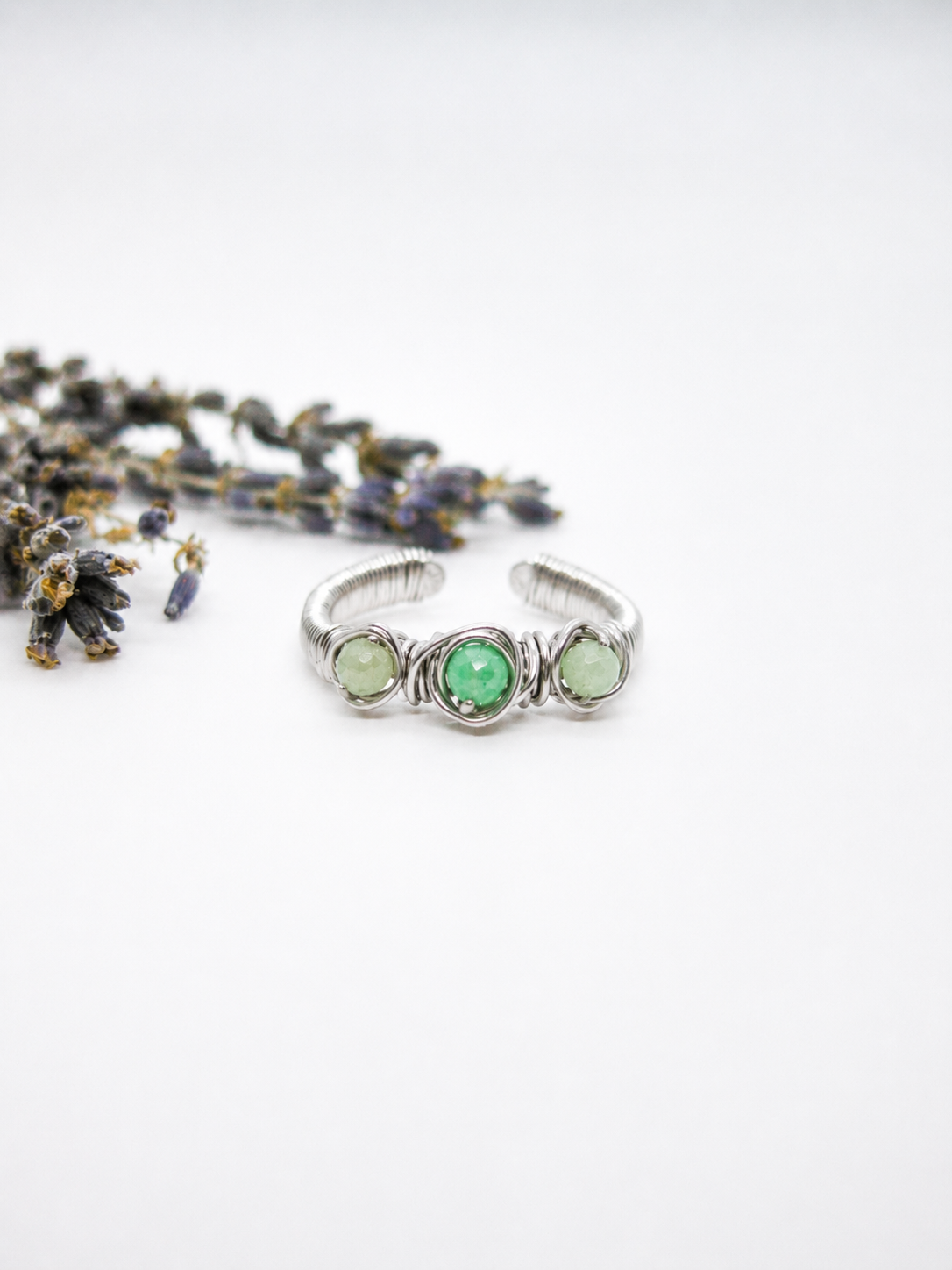 Hyacinth: Wire Wrapped Ring