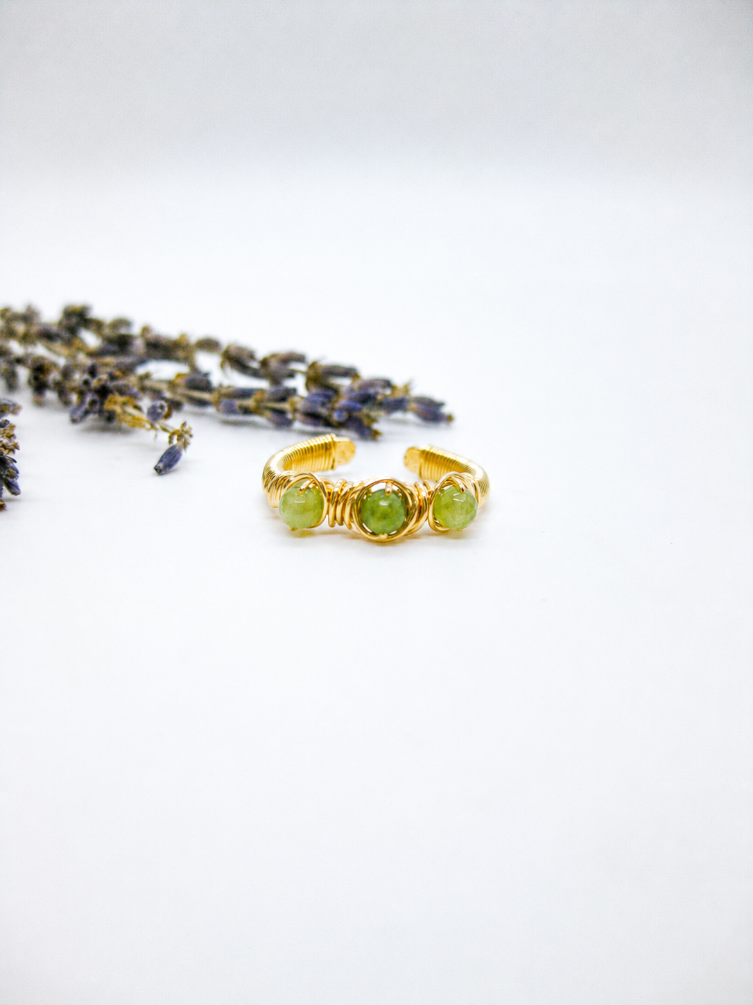 Hyacinth: Wire Wrapped Ring