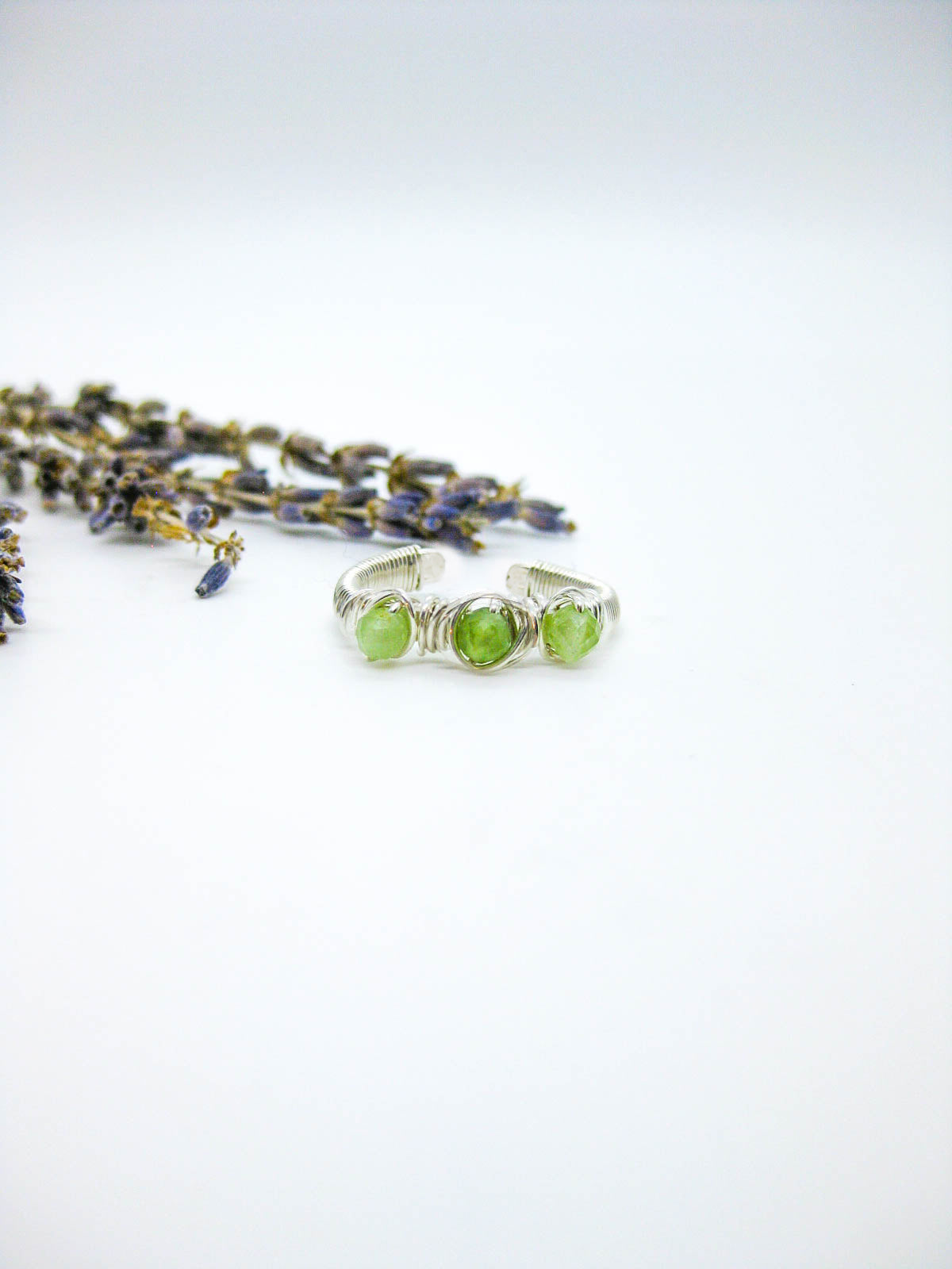 Hyacinth: Wire Wrapped Ring