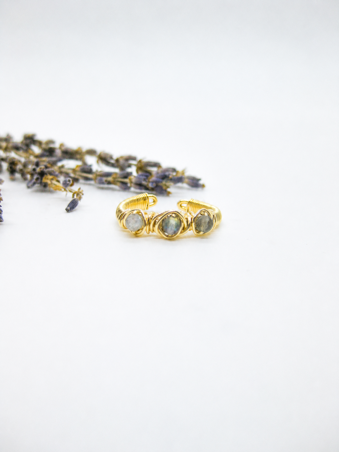 Hyacinth: Wire Wrapped Ring