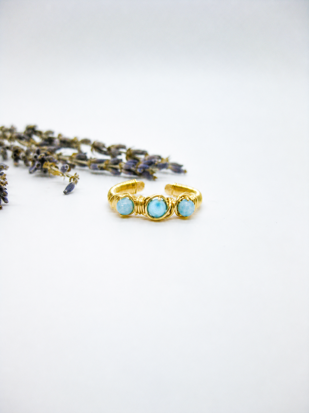 Hyacinth: Wire Wrapped Ring