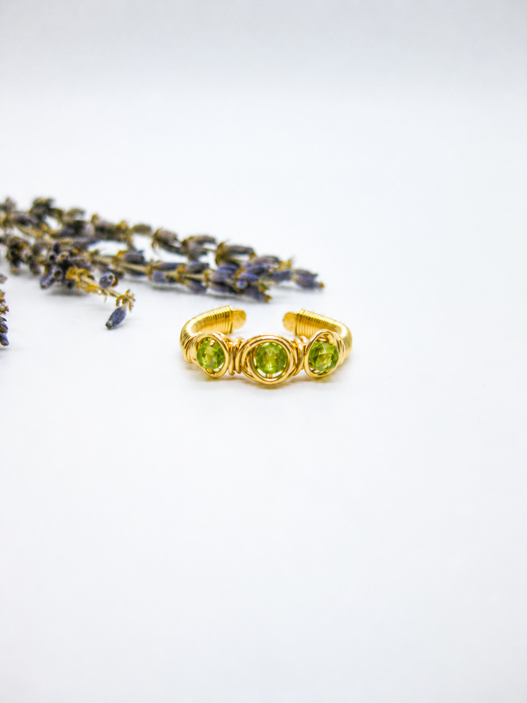 Hyacinth: Wire Wrapped Ring