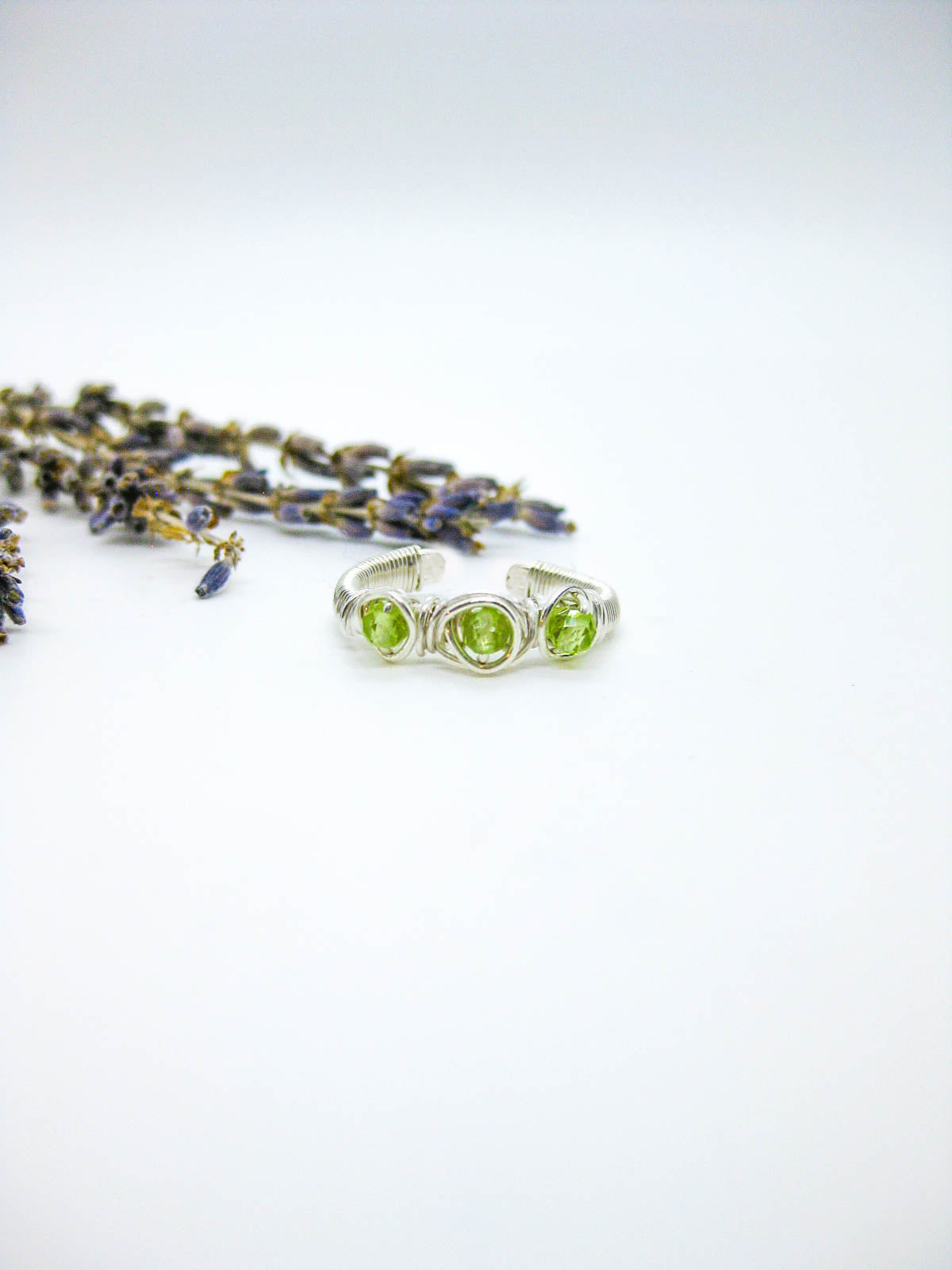 Hyacinth: Wire Wrapped Ring