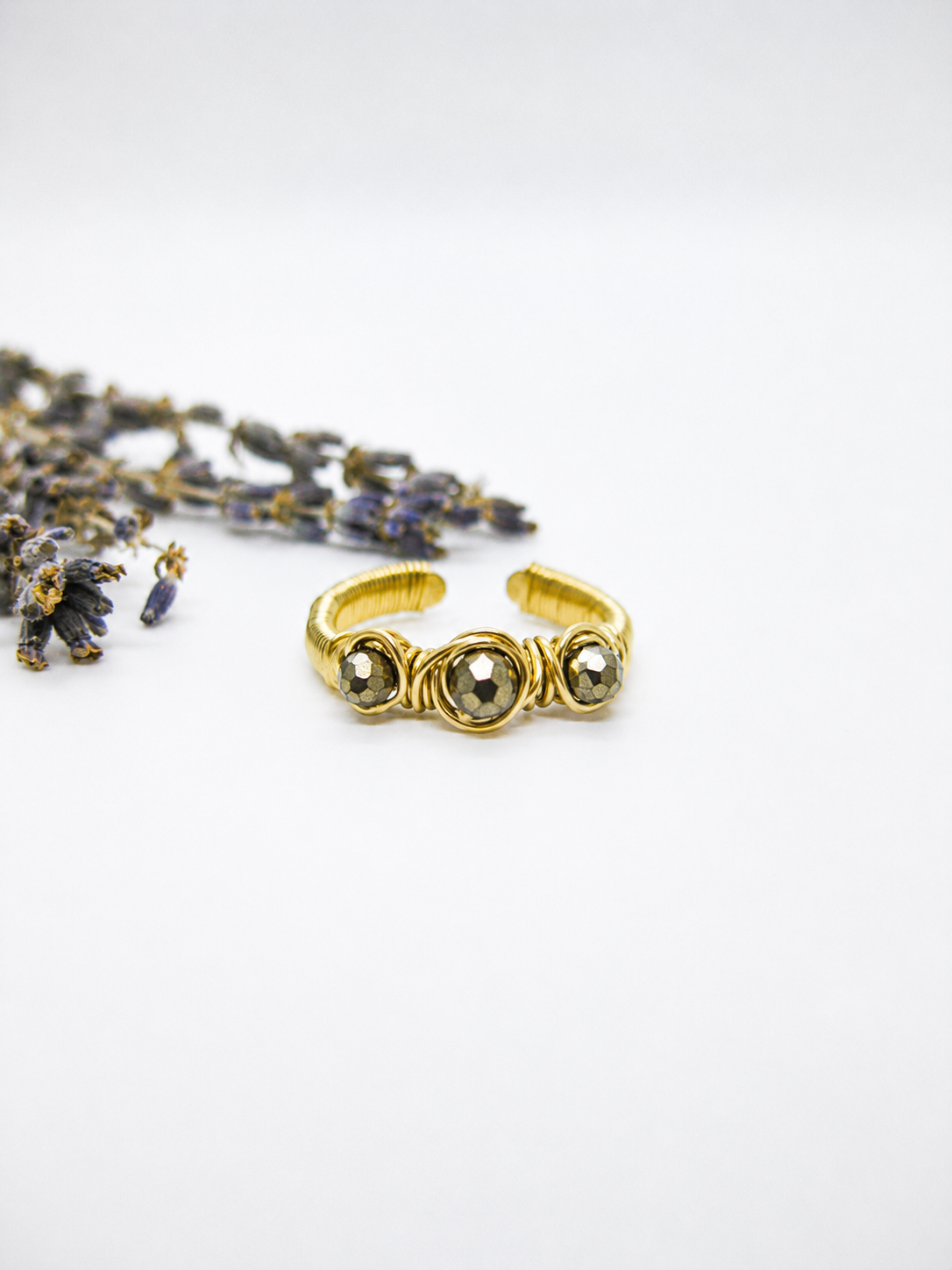 Hyacinth: Wire Wrapped Ring