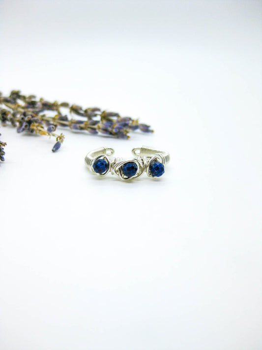 Hyacinth: Lapis Ring - r88