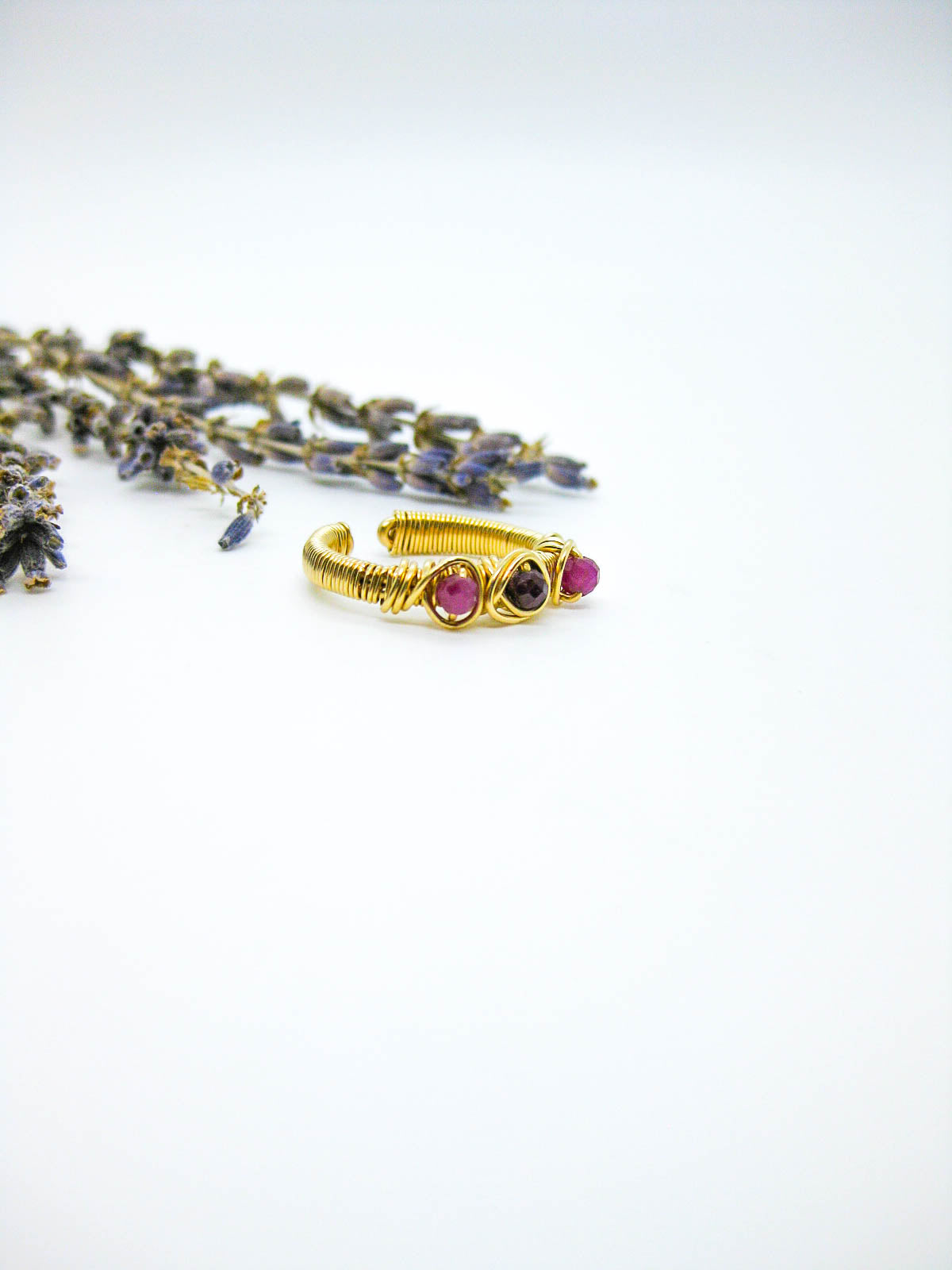 Hyacinth: Ruby Ring - r90