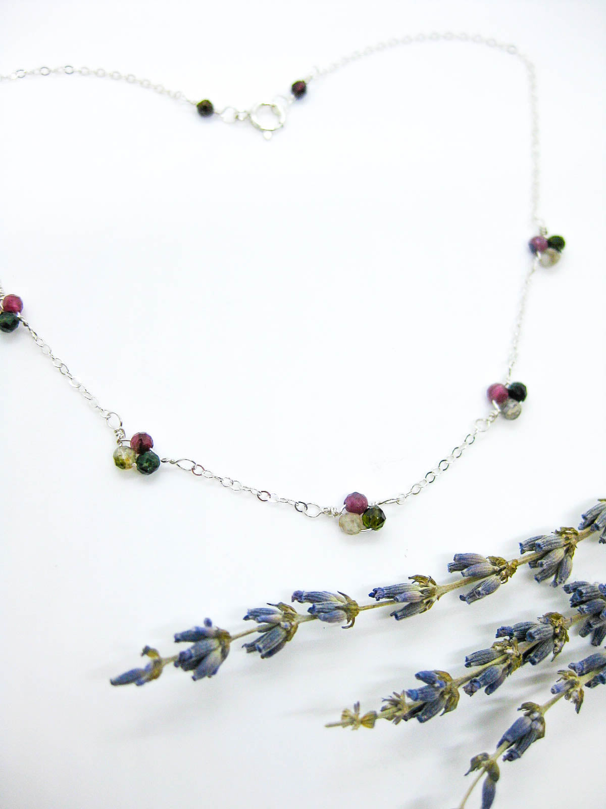 Hyacinth: Tourmaline Choker - n469