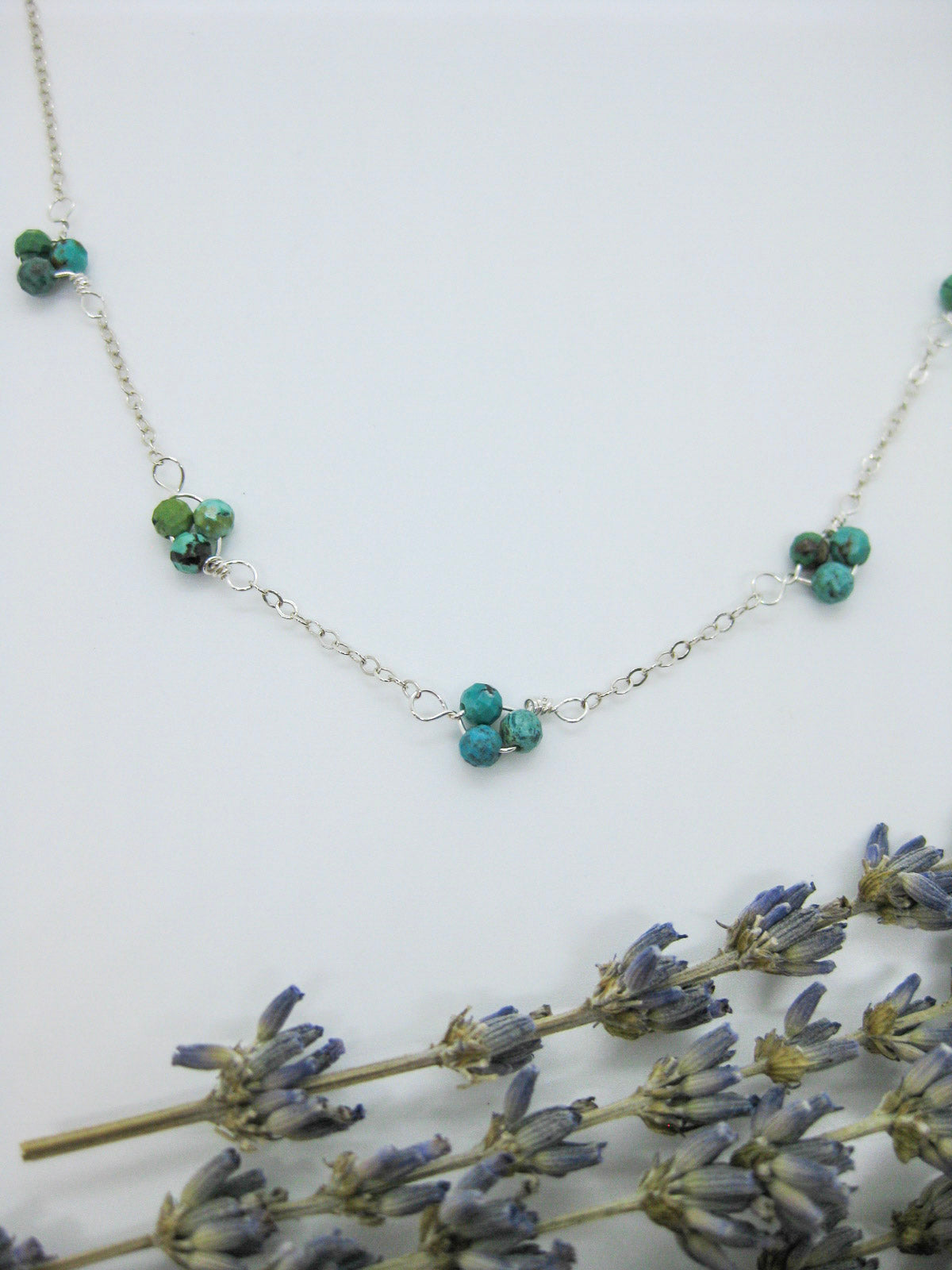 Hyacinth: Turquoise Choker - n480